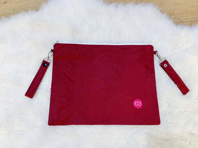 Plum waterproof Wet Bag