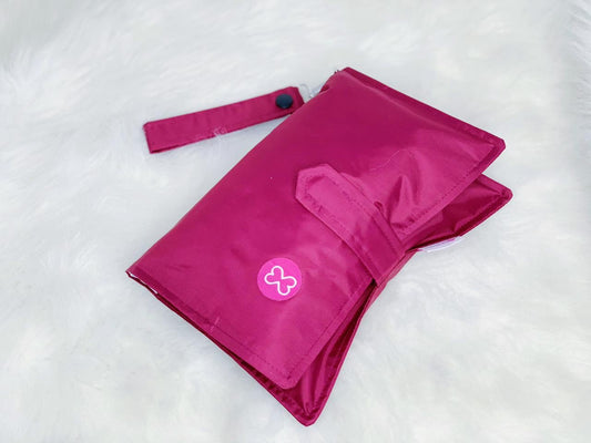 Plum Waterproof Diaper Wallet