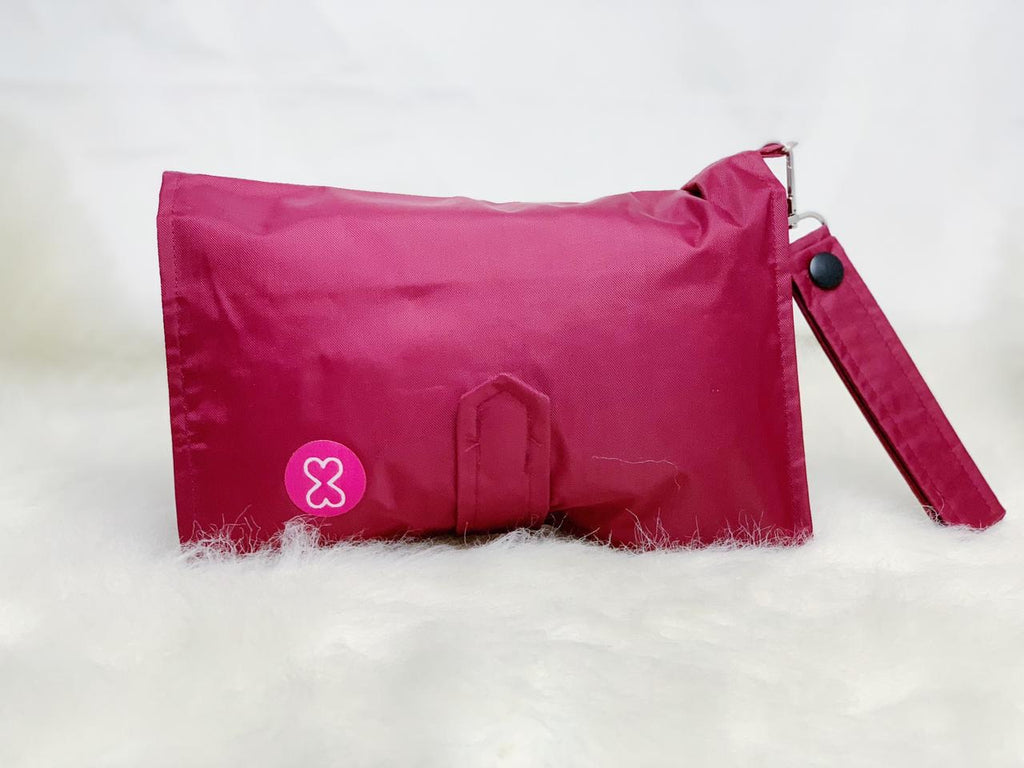Plum Waterproof Diaper Wallet