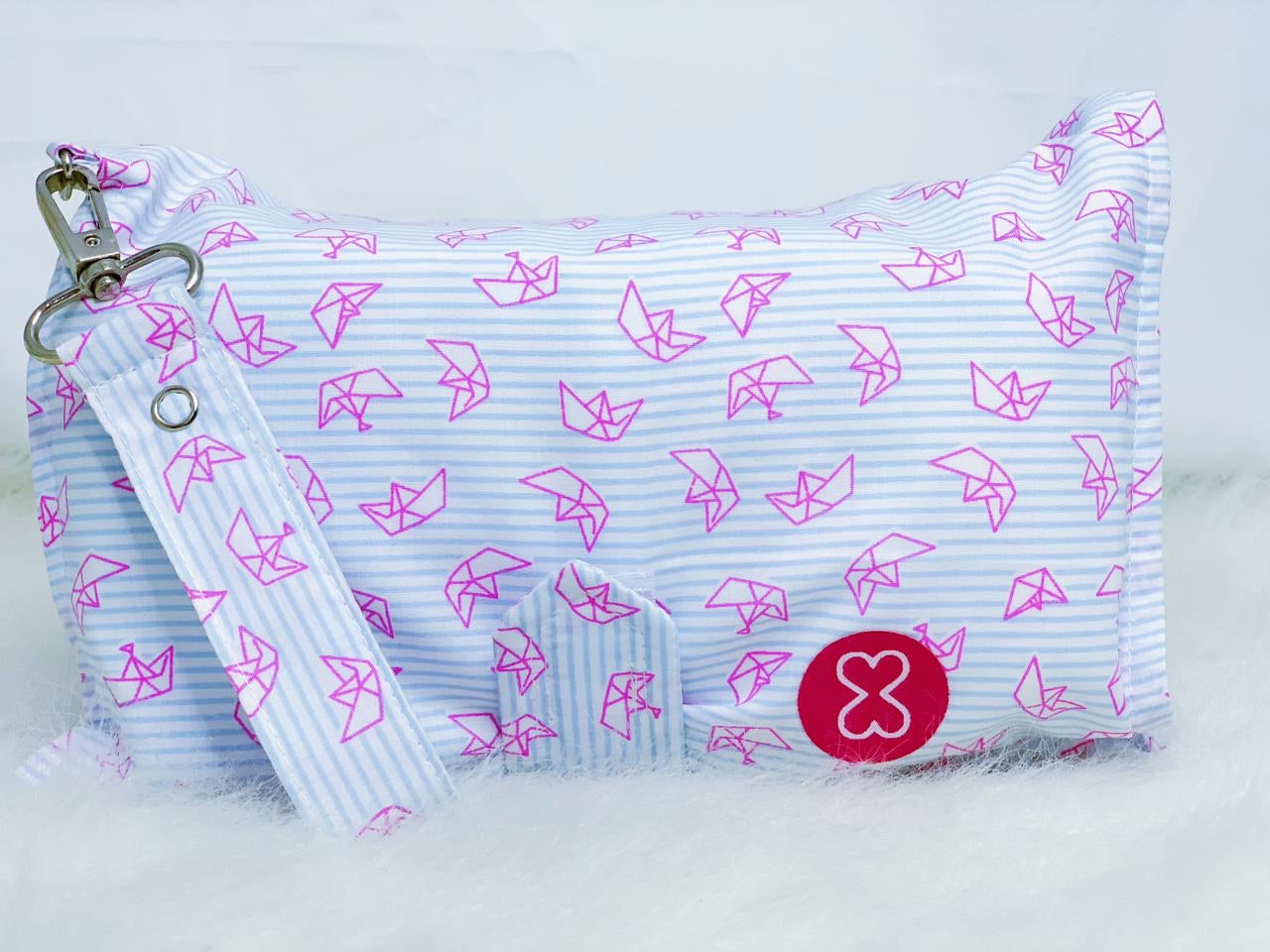 Blue Sailor Diaper Wallet
