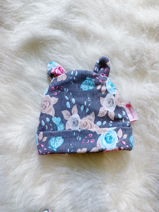 Flowers Baby Hat