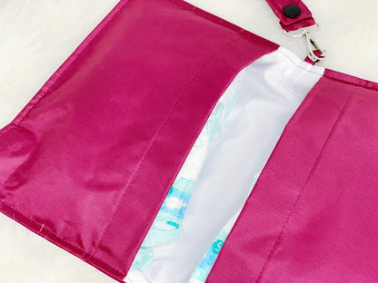 Plum Waterproof Diaper Wallet