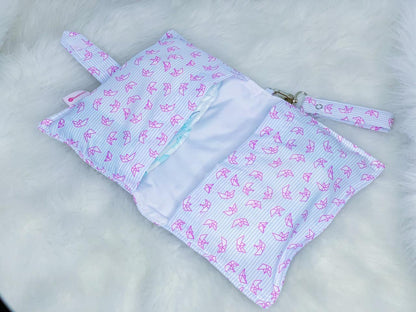 Blue Sailor Diaper Wallet