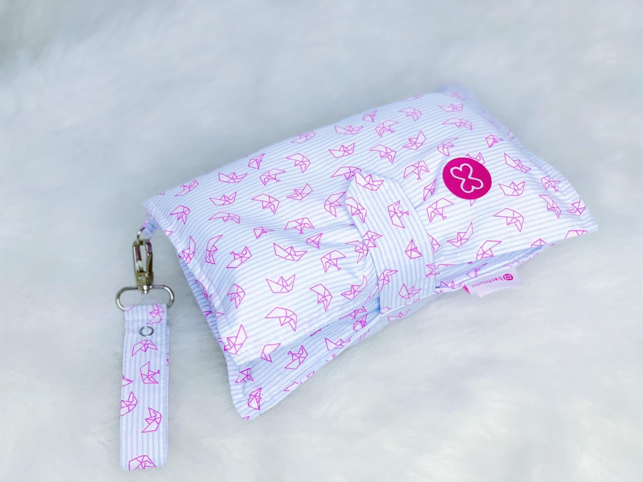 Blue Sailor Diaper Wallet