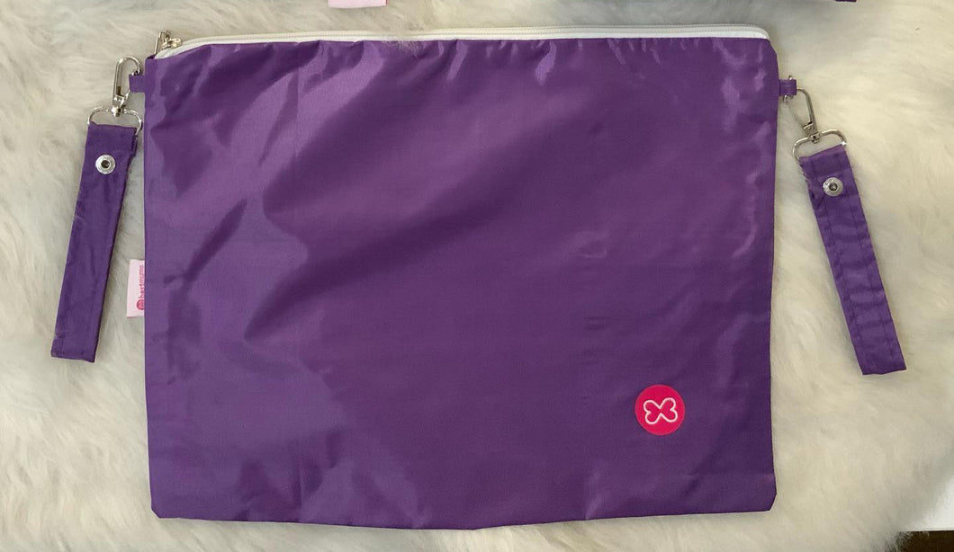 Purple waterproof Wet Bag