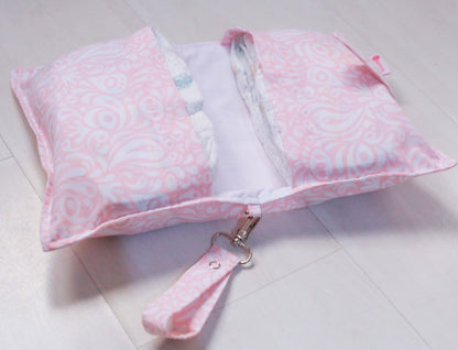 Rose Print Diaper Wallet