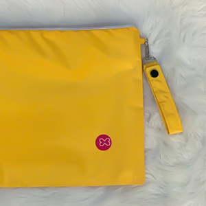 Yellow waterproof Wet Bag